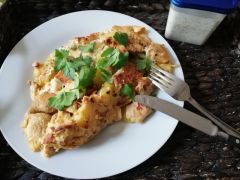 Bauernfrühstück mit Käse